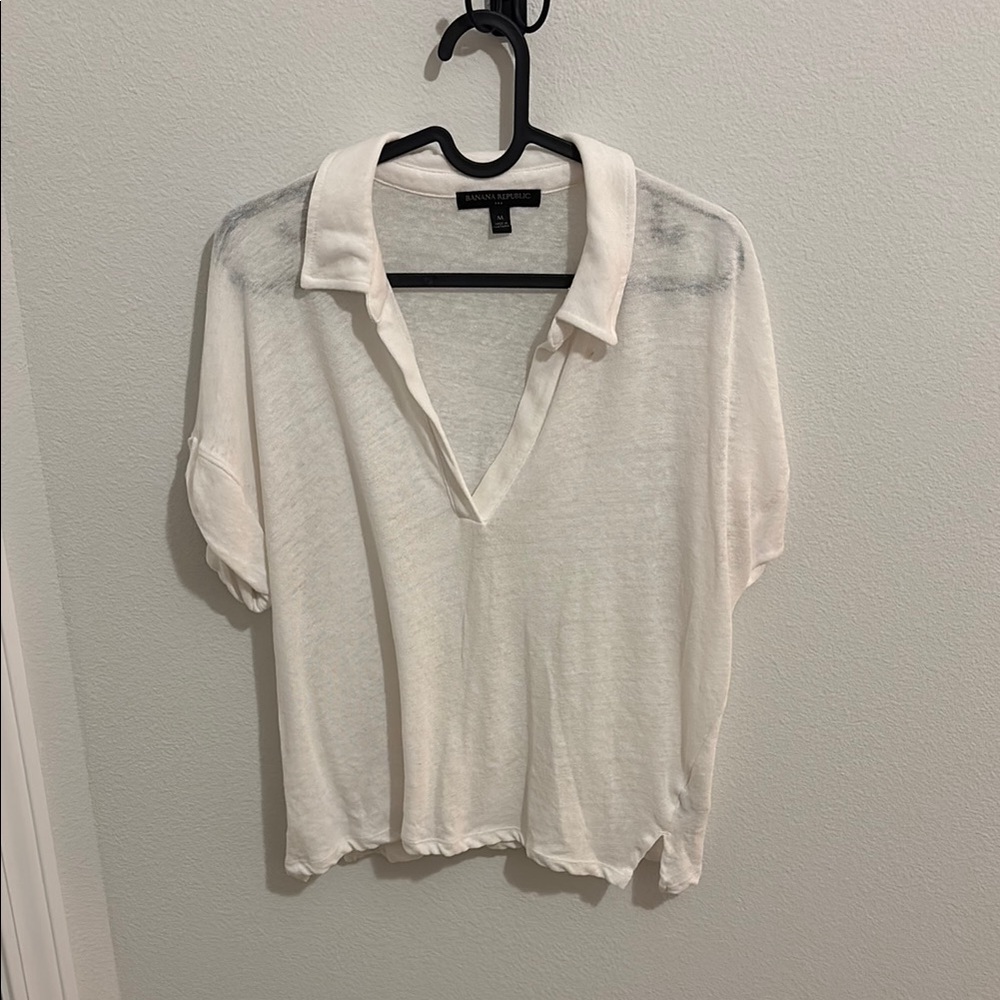 Banana Republic Relaxed Fit Polo Collar